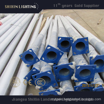 Galvanized Street Lighting Pole Price for 4m 5m 6m 7m